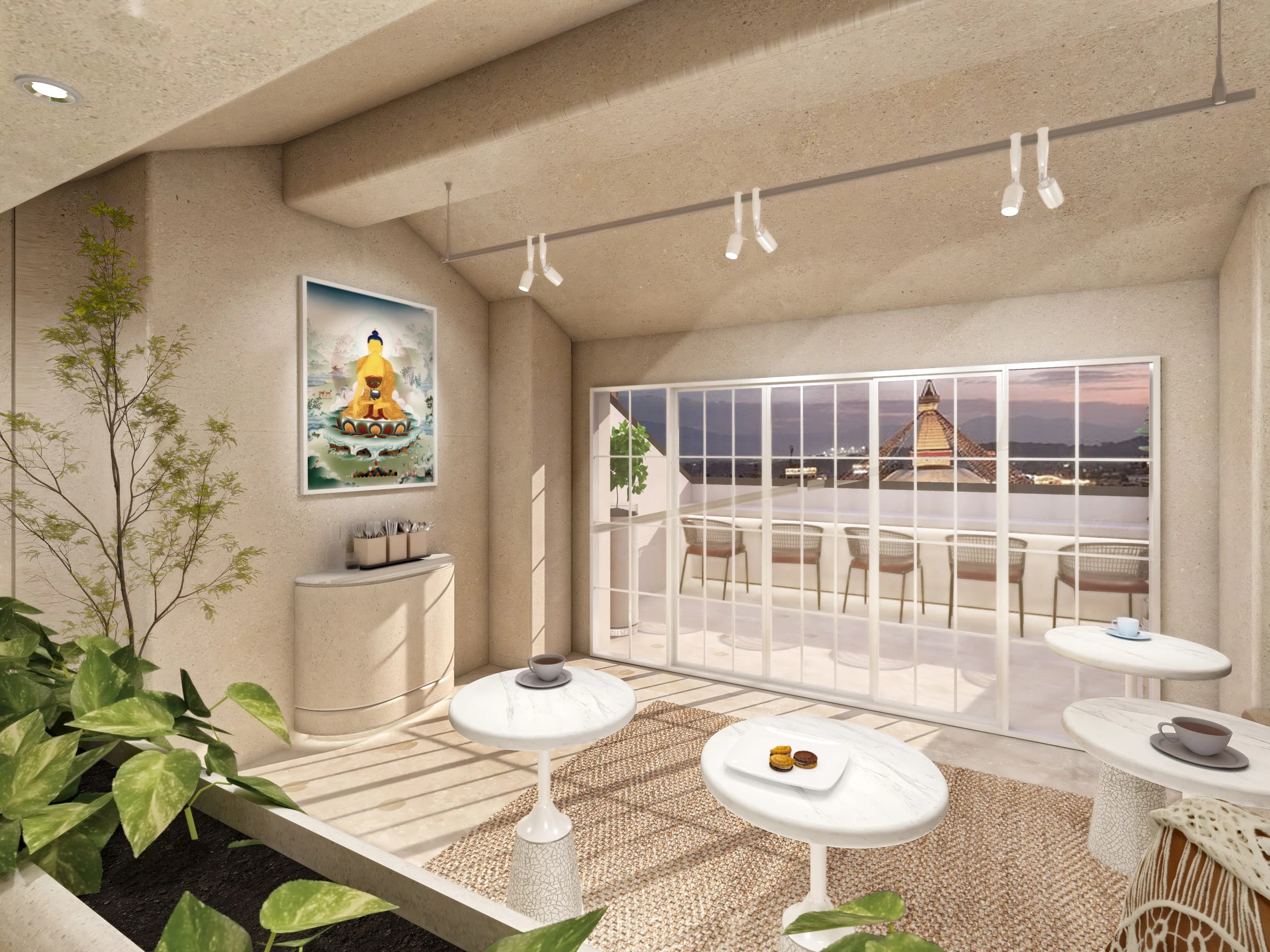 Gallery Café, Boudha
